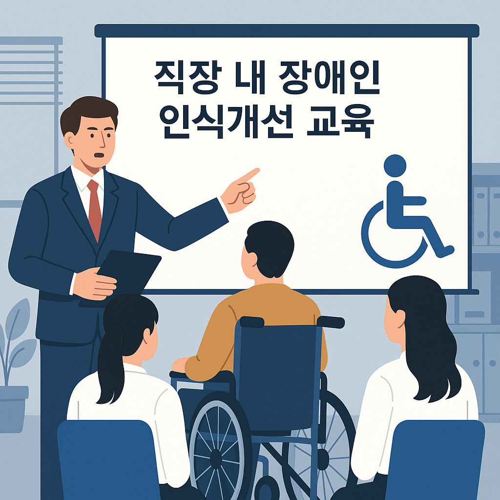 직장 내 장애인 인식개선 교육 신청 방법 및 일정 총정리 - futureself-v1