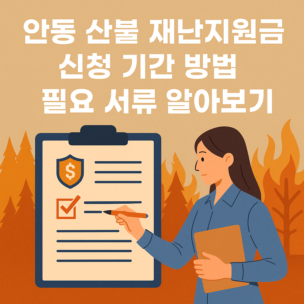 안동 산불 재난지원금22222 안동 산불 재난지원금22222